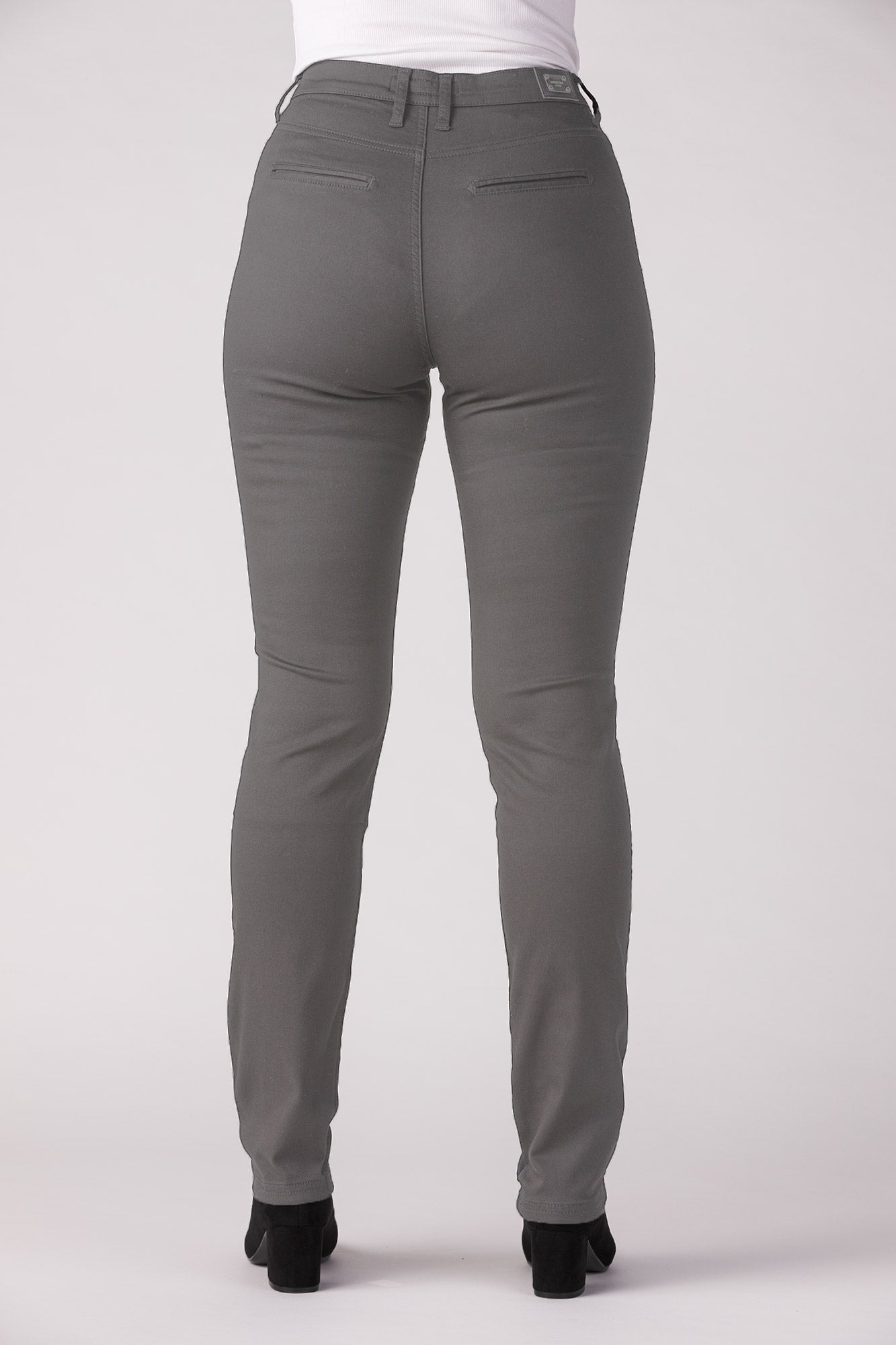 15628-430-15 / Slim, High Waist - Grey