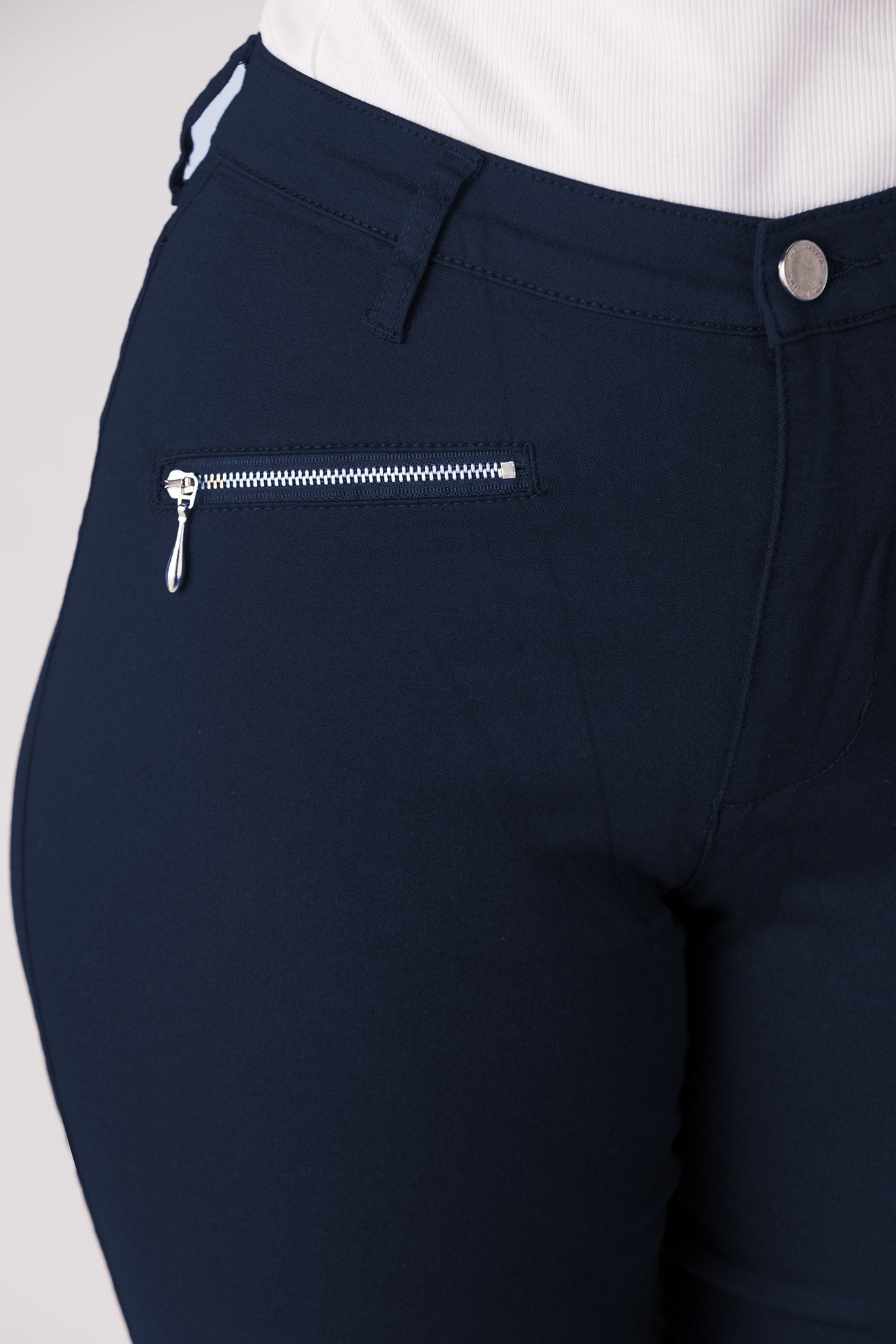 15628-430-24 / Slim, High Waist - Navy