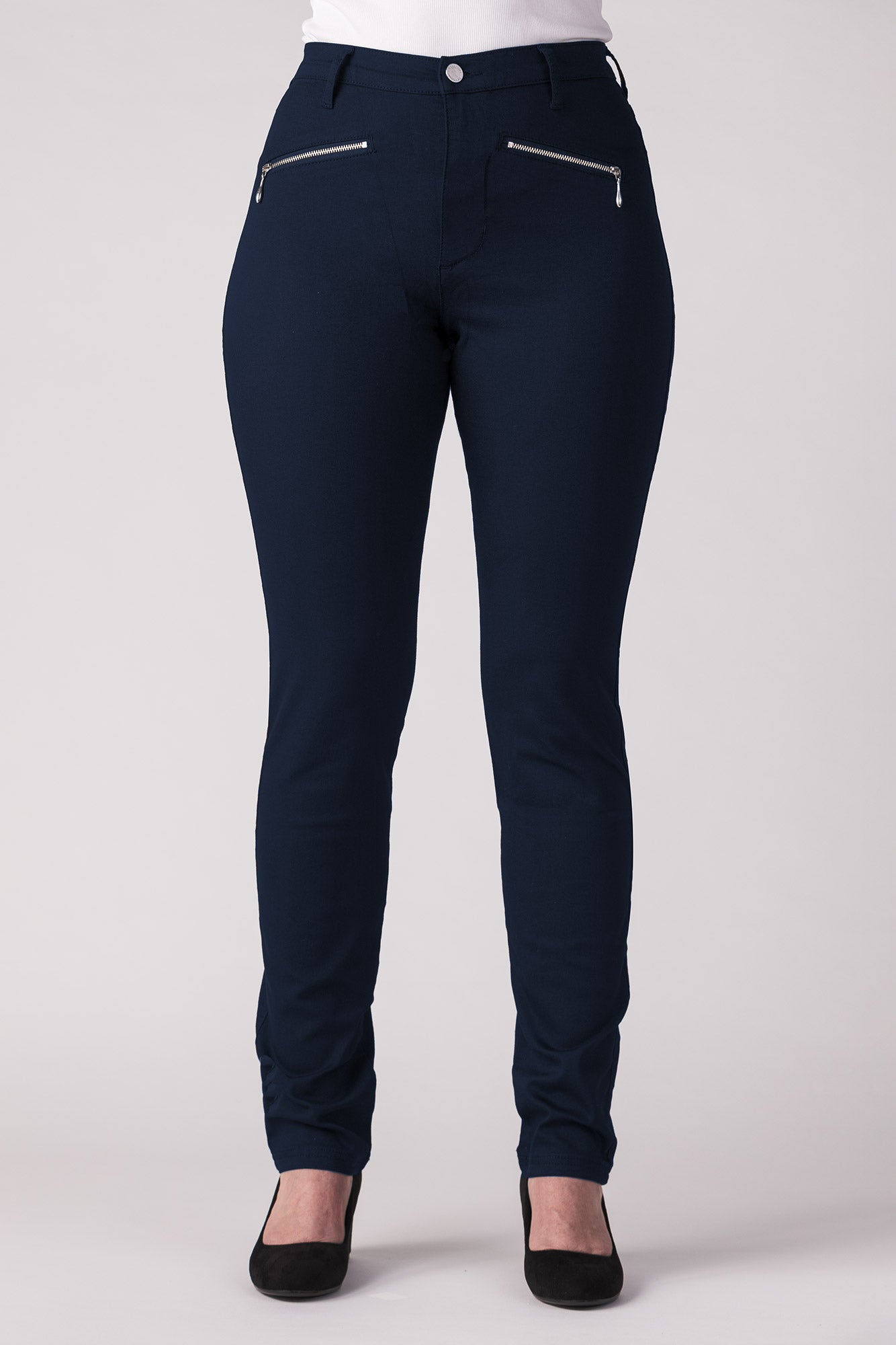 15628-430-24 / Slim, High Waist - Navy