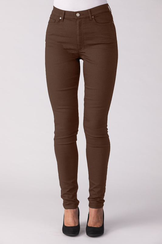 15650-431-68 / Super Slim, High Waist - Chocolate Torte