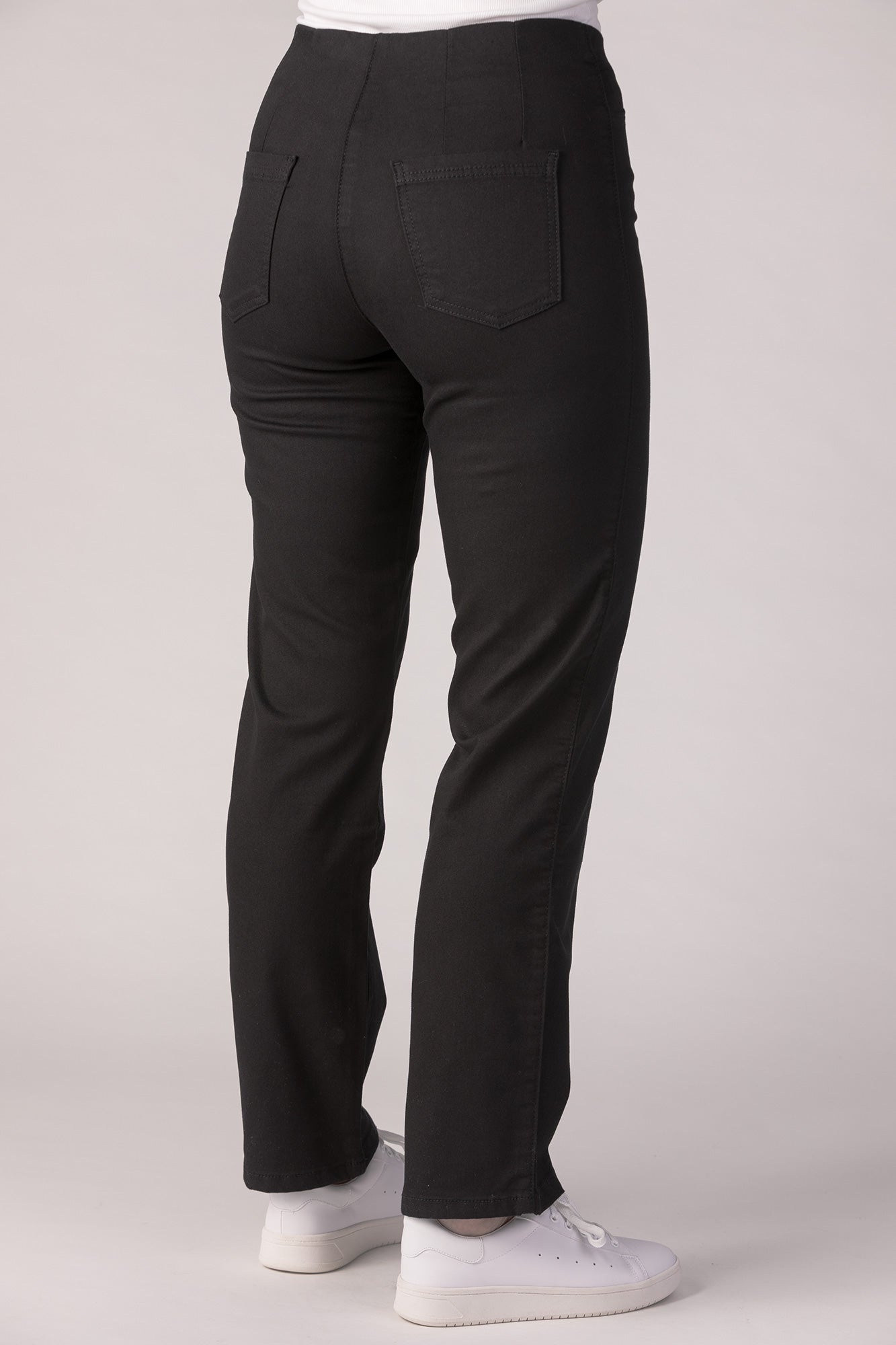 15663-430-09 / Wide, High Waist - Black