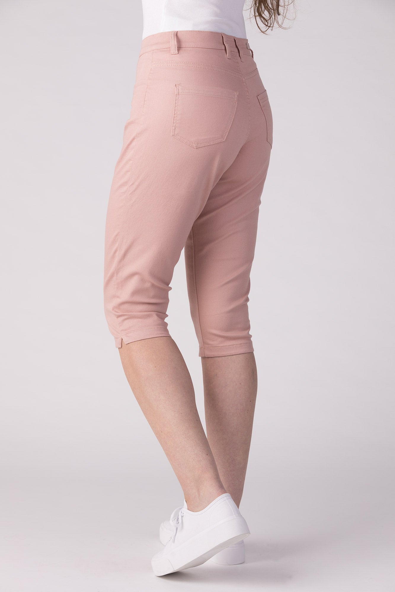 15635-430-51 / Super Slim Capri - Old Rose