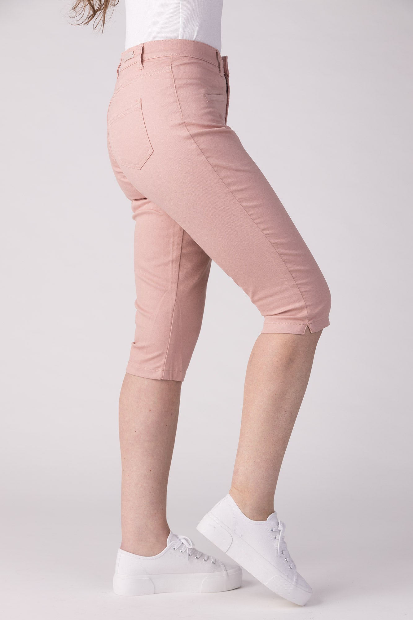 15635-430-51 / Super Slim Capri - Old Rose
