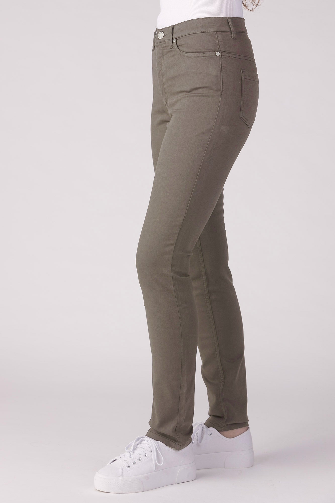 15652-431-48 / Schmal, hohe Taille – Olivenwein