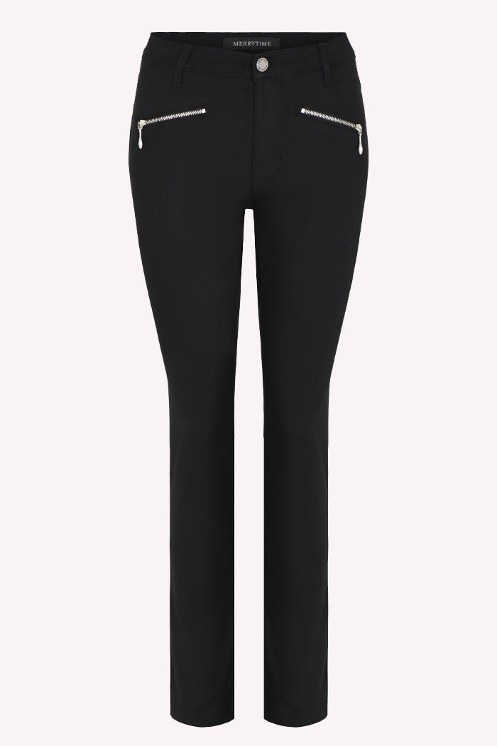 15628-430-09 / Slim, High Waist - Black