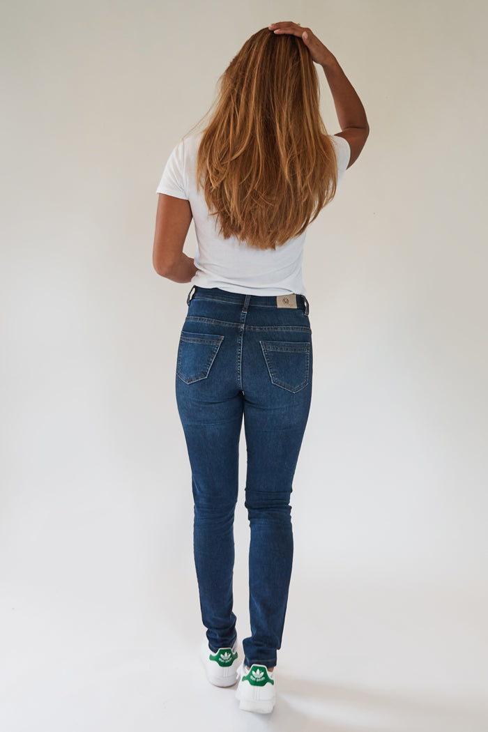 15636-432-23 / Super Slim, High Waist - Blue Denim