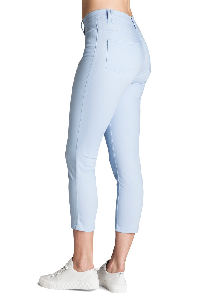 15637-430-21 / Super Slim Ankle, High Waist - Light Blue